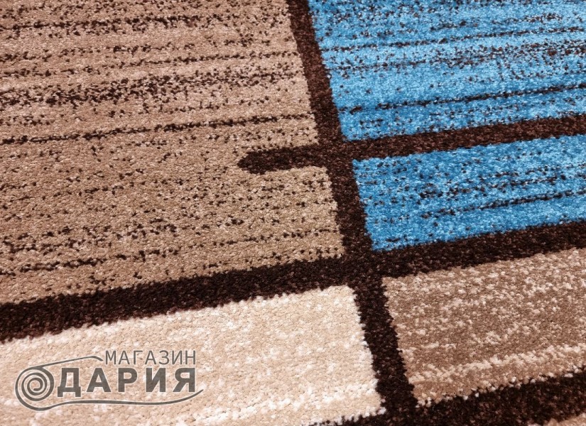 Тъкан килим MAGNOLIA 704 d.beige/blue